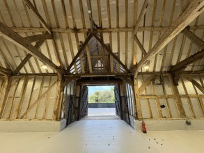 Barn interior