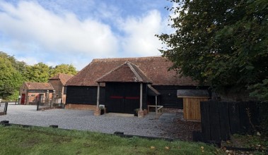 Barn view from 9-hole course